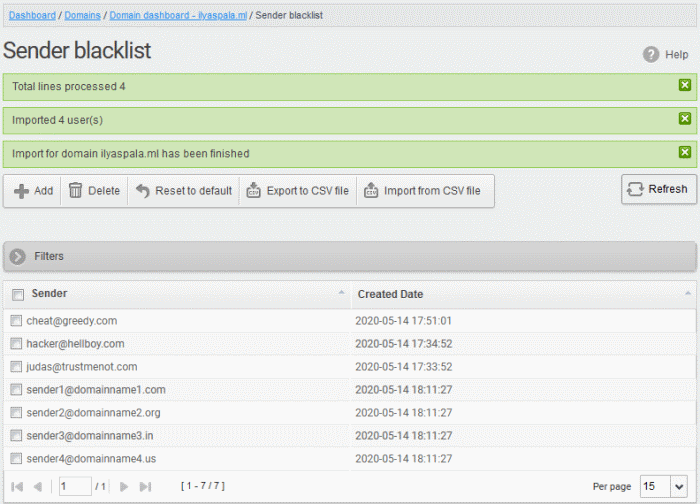 comodo blacklist comodo blacklist